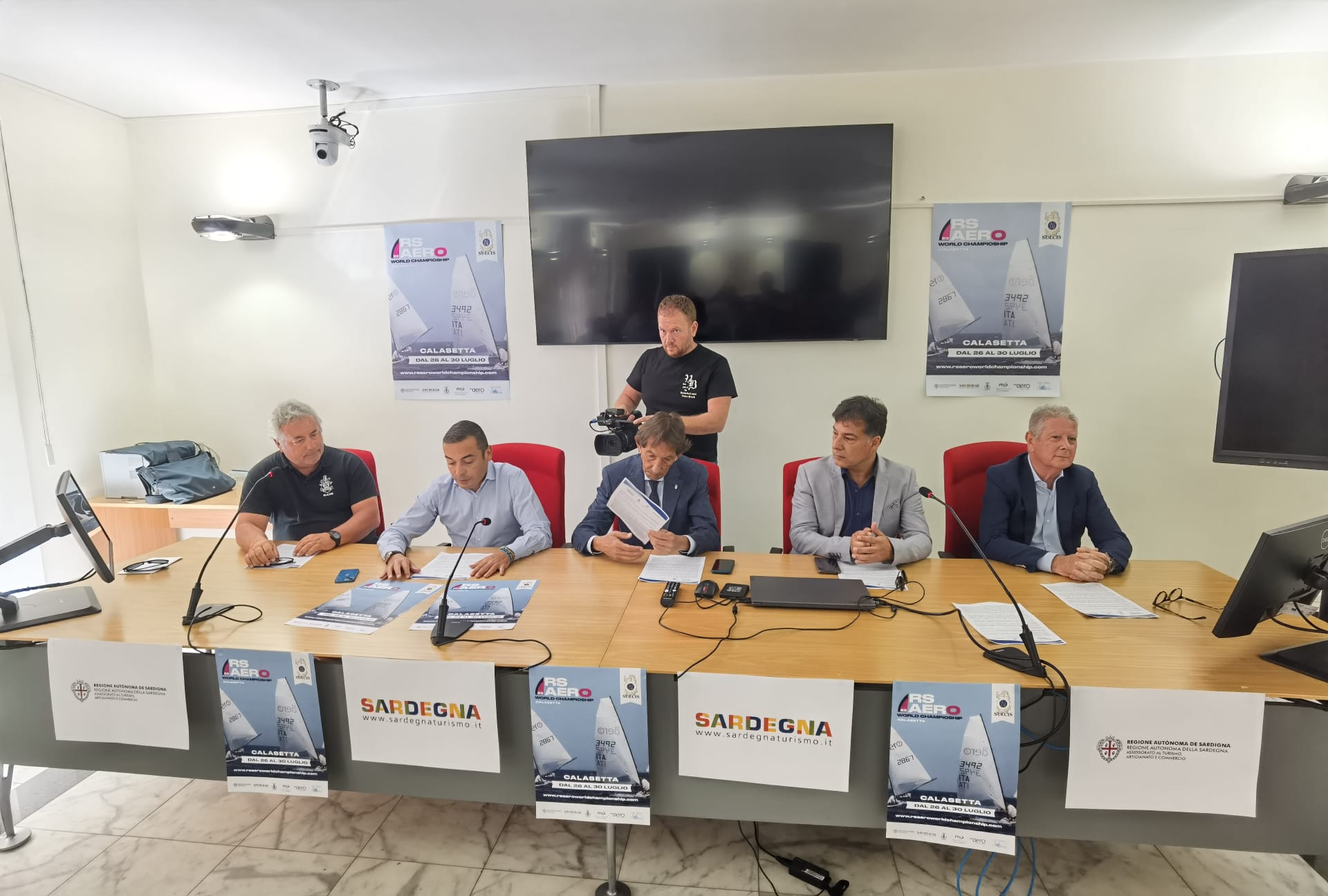 Presentato in regione Sardegna il Mondiale RS Aero di Calasetta